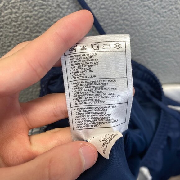 Nike Shorts Mens Size XXL  Blue White Swoosh Active Basketball Gym 10",Pockets - Picture 10 of 15